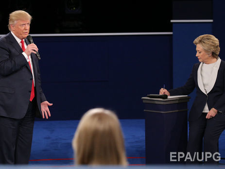 Клинтон и Трамп провели вторые дебаты. Фоторепортаж