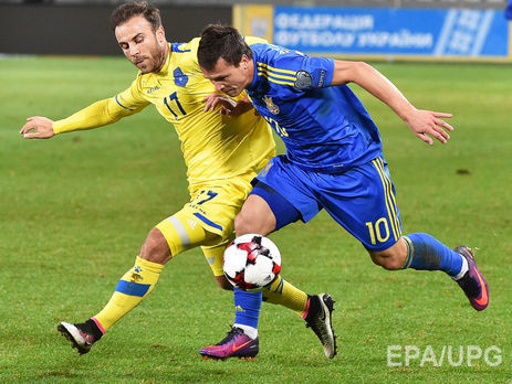 Сборная Украины разгромила Косово в отборе к ЧМ 2018