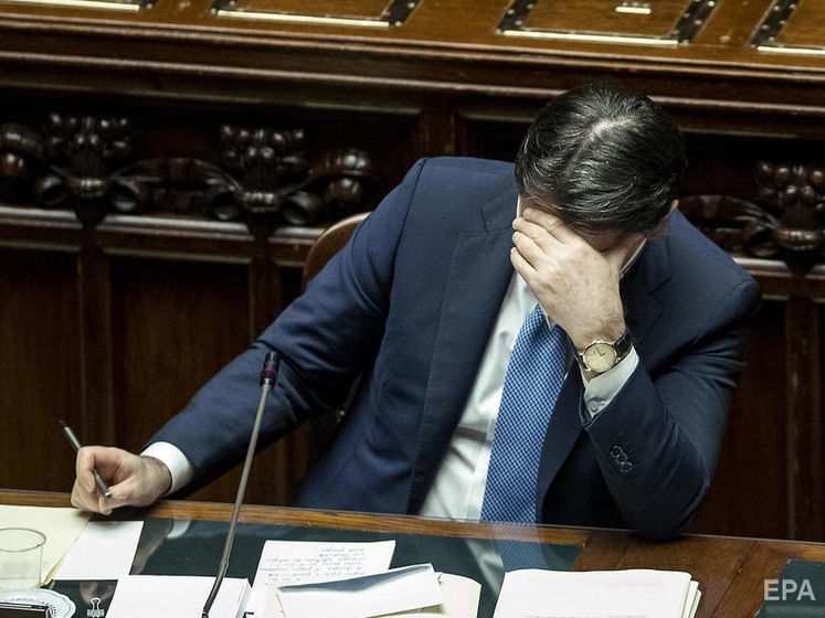 Прем'єр-міністр Італії Конте подав у відставку