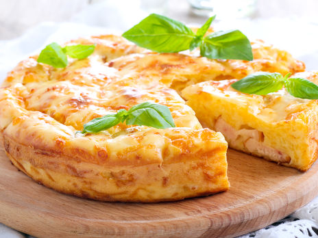 Кабачковий пиріг із шинкою. Рецепт від судді шоу 