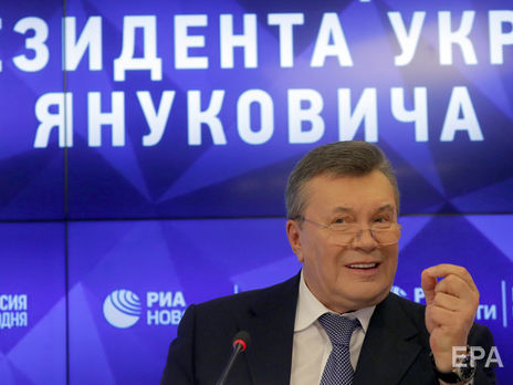 Януковича повідомили про підозру у держзраді письмово