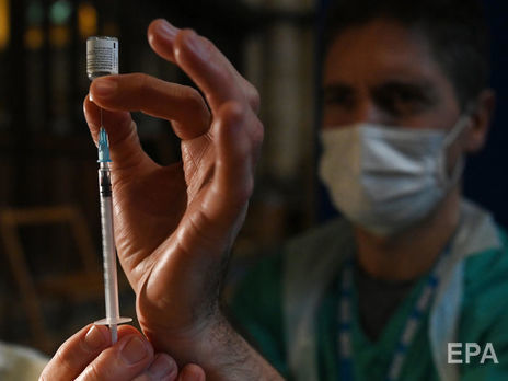 В Украине вакцинация пока не начиналась
