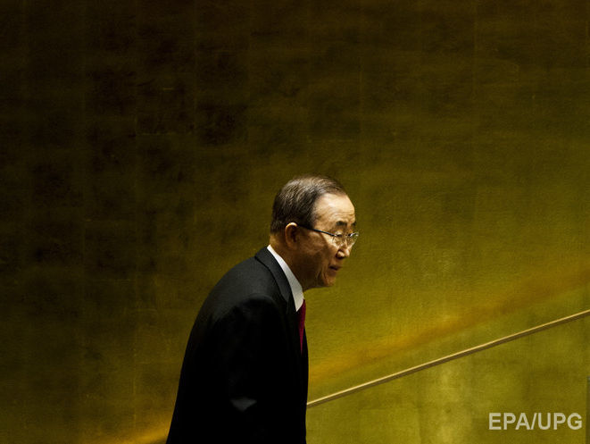 Пан Ги Мун призвал передать в Международный суд дело о военных преступлениях в Сирии
