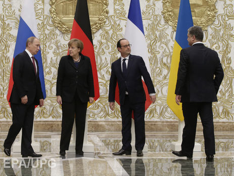 Украина не давала согласие на проведение встречи лидеров "Нормандской четверки"