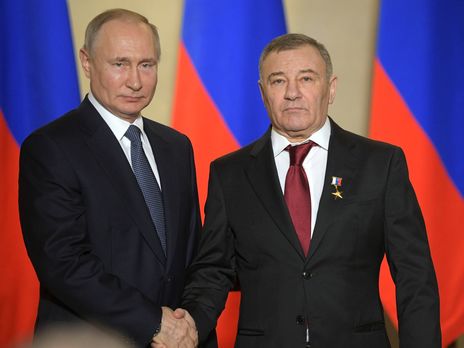 Ротенберг (на фото праворуч) заявив, що "палац Путіна" насправді його