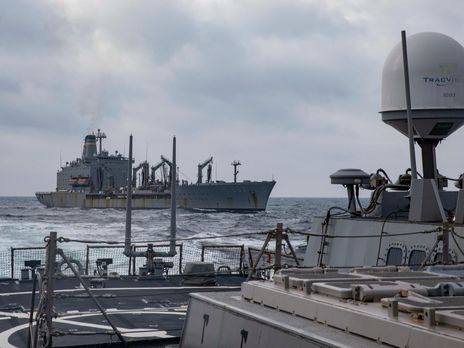 Украинские и американские ВМС провели тренировку в Черном море. Фоторепортаж