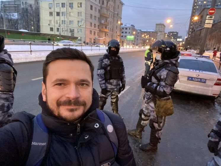 Российского оппозиционера Яшина арестовали на 10 суток