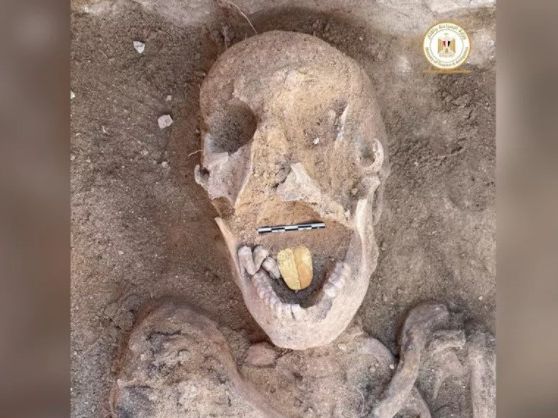 В Египте нашли мумию с золотым языком, "чтобы говорить с богами", ей больше 2000 лет