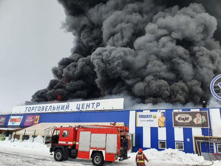 "Эпицентр" планирует отстроить сгоревший в Первомайске торговый центр в течение года
