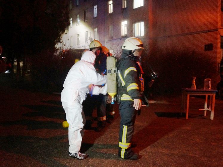 Степанов срочно вылетел в Запорожье из-за пожара в инфекционной больнице