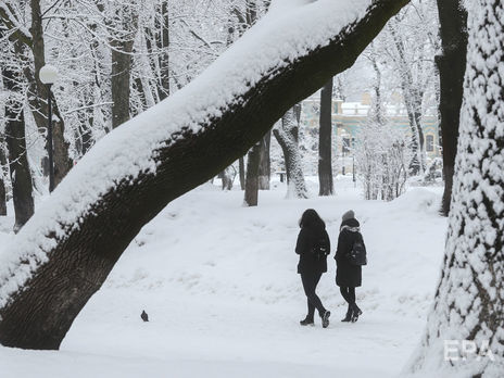 В Украине ожидаются снегопады
