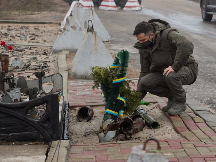 Зеленський відреагував на вбивство снайпером збройних сил РФ українського військового на Донбасі