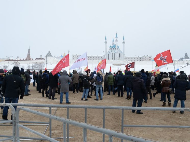 У Росії відбулася перша за час епідемії погоджена владою акція протесту