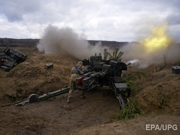 Штаб АТО: За прошлые сутки боевики 44 раза обстреляли украинских военных