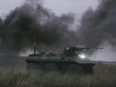 Украина представила новый беспилотный мини-БТР 
