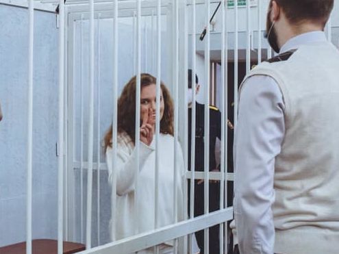 Засуджена за стрім білоруська журналістка Андрєєва: Для мене все почалося в березні 2017 року, в сирій одиночці ізолятора. Мені було 23
