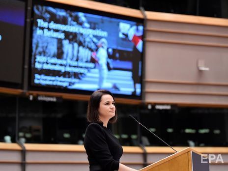 Тихановская заявила, что белорусская оппозиция 