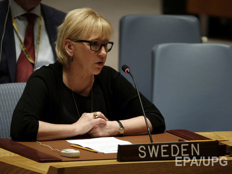 Глава МИД Швеции: ЕС стоит задуматься о новых санкциях против России из-за войны в Сирии