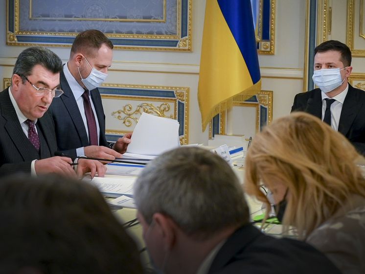 Зеленский обсудил с Даниловым следующие шаги в контексте последних решений СНБО – Офис президента