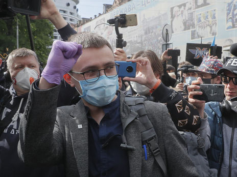 Прибічники Стерненка оголосили безстрокову акцію протесту до його звільнення