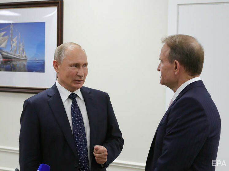 Медведчук заявил, что не обсуждал лично с Путиным введенные против него санкции 