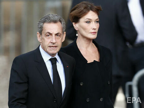 Дружина Саркозі Бруні відреагувала на обвинувальний вирок щодо її чоловіка