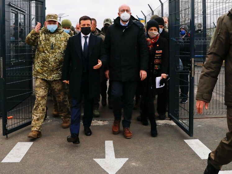 "Народе України, ти не наодинці, ми на твоєму боці". Після візиту на Донбас глава Євроради написав твіт українською