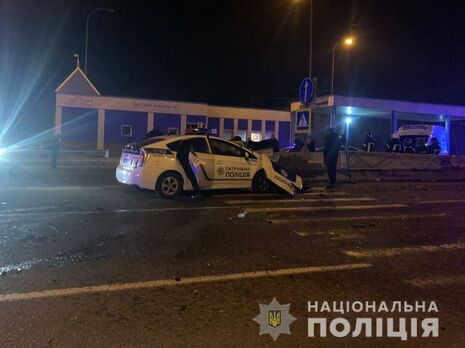 В Одеській області поліцейському вручили підозру у скоєнні ДТП, в якій загинув його колега