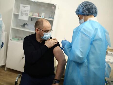 Степанов заявив, що його не влаштовують темпи вакцинації українців проти коронавірусу