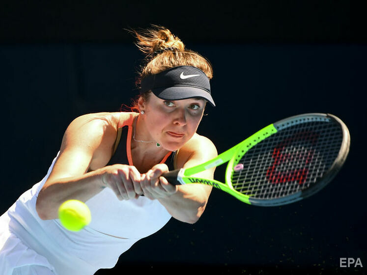 Свитолина проиграла в дебютном матче на турнире в Дубае