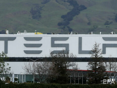 В США горел завод Tesla