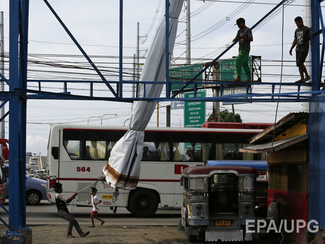 Филиппины готовятся к шторму 