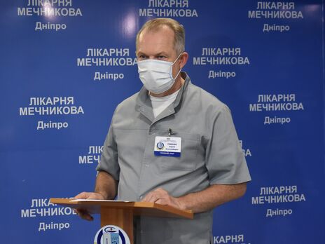 Гендиректор лікарні Мечникова Риженко: COVID-19 знову наступає. Кількість хворих така сама, як у листопаді, коли був найбільший підйом