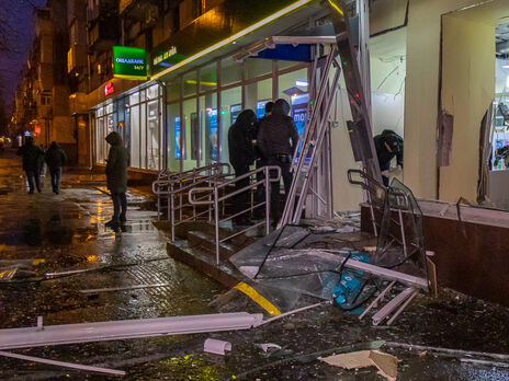 В Днепре взорвали отделение 
