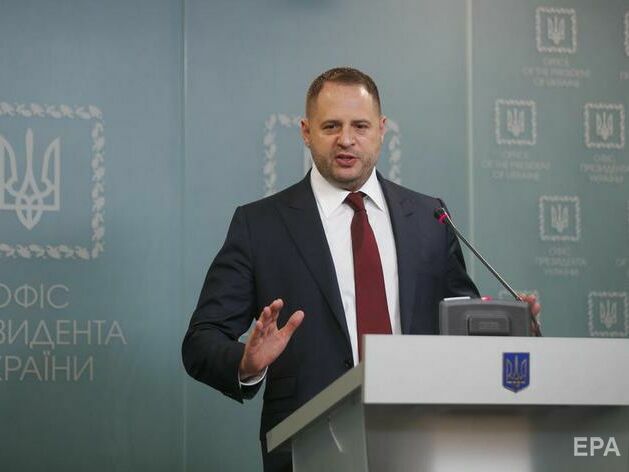 Єрмак запропонував повернути режим повного припинення вогню на Донбасі