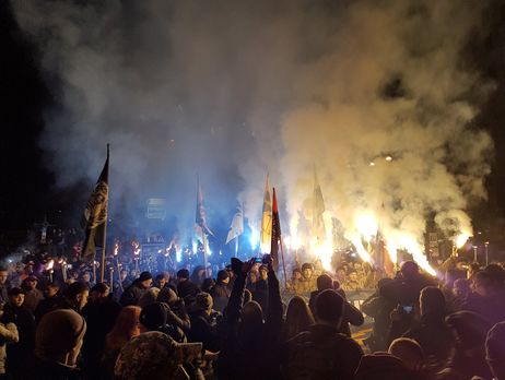 В Киеве проходит Марш нации. Фоторепортаж