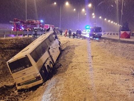 У ДТП в Польщі загинув змінний водій автобуса з українцями – поліція