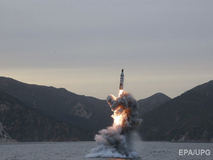 В США заявили о неудачном испытании северокорейской баллистической ракеты