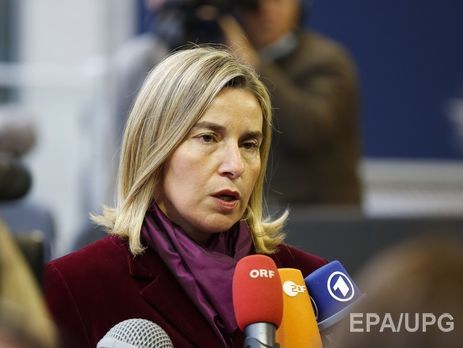 Могерини: Ни одна страна ЕС не предлагала ввести санкции против РФ из-за Сирии 