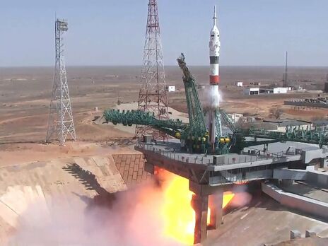 На орбиту корабль вывела ракета-носитель "Союз-2.1а"