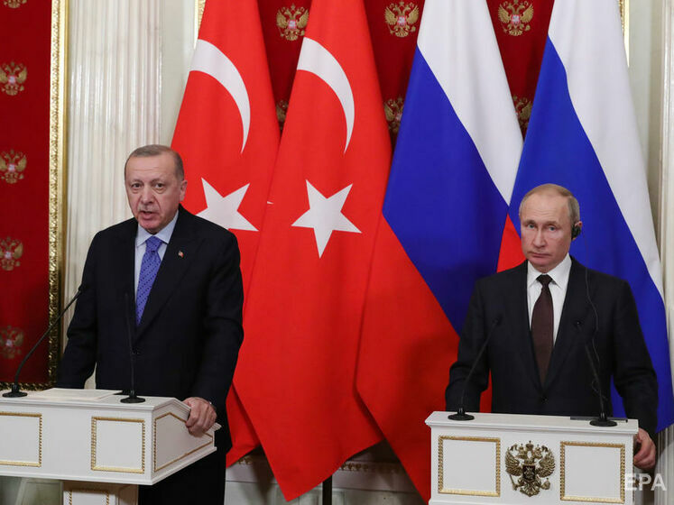 Путін зателефонував Ердогану напередодні візиту Зеленського в Туреччину. Говорили про Донбас