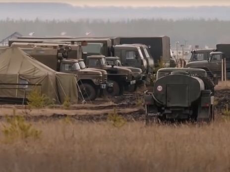 Британський телеканал зняв табір російських військ біля кордону з Україною