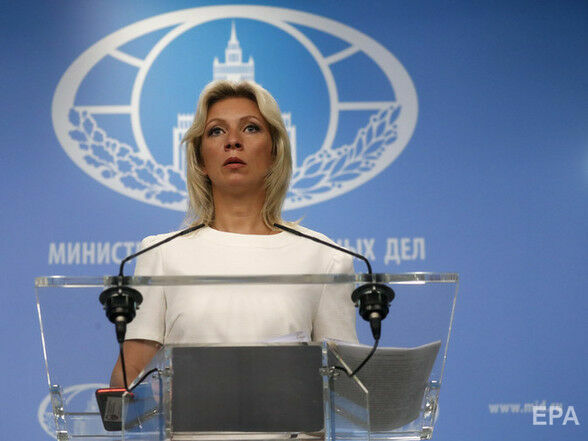 Захарова заявила, що НАТО "підбурює Україну до підтримки напруженості" на Донбасі