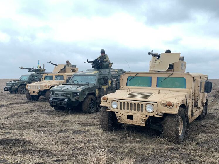 Украинские пограничники учились сдерживать агрессию России на Донбассе