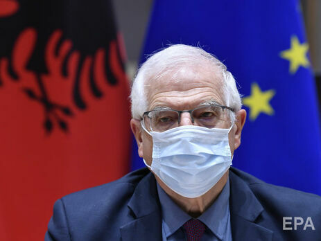 Боррель сказал, что РФ сосредоточила на границе с Украиной и в Крыму более 150 тыс. военных, позже пресс-служба исправила цифру