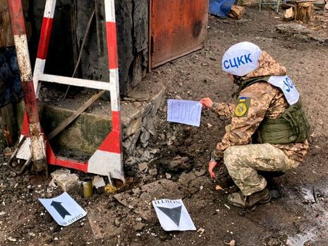 Бойовики мінують території на Донбасі забороненими ООН російськими снарядами – штаб ООС