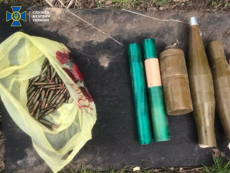 СБУ обнаружила склад оружия в Луганской области, который боевики 