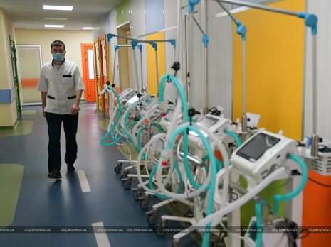 В Харькове дополнительные места для лечения COVID-19 развернули в детской травматологии