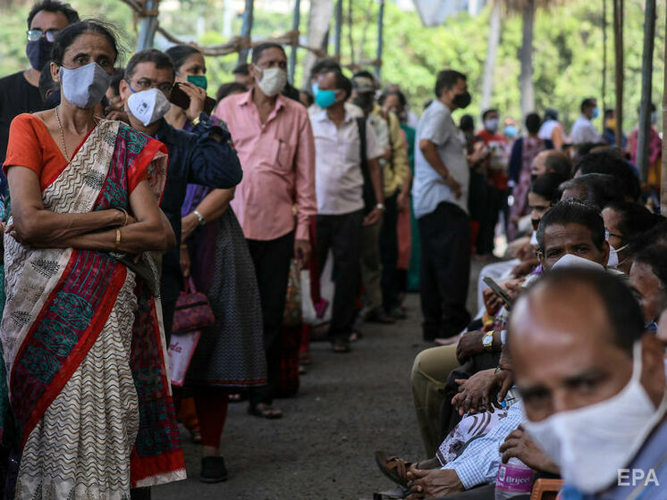 В Индии за четыре дня выявили более 1 млн новых случаев COVID-19