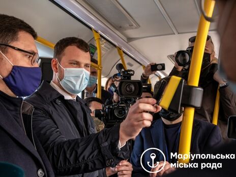 Мариуполь стал первым городом Украины, где заработал единый электронный билет SmartTicket